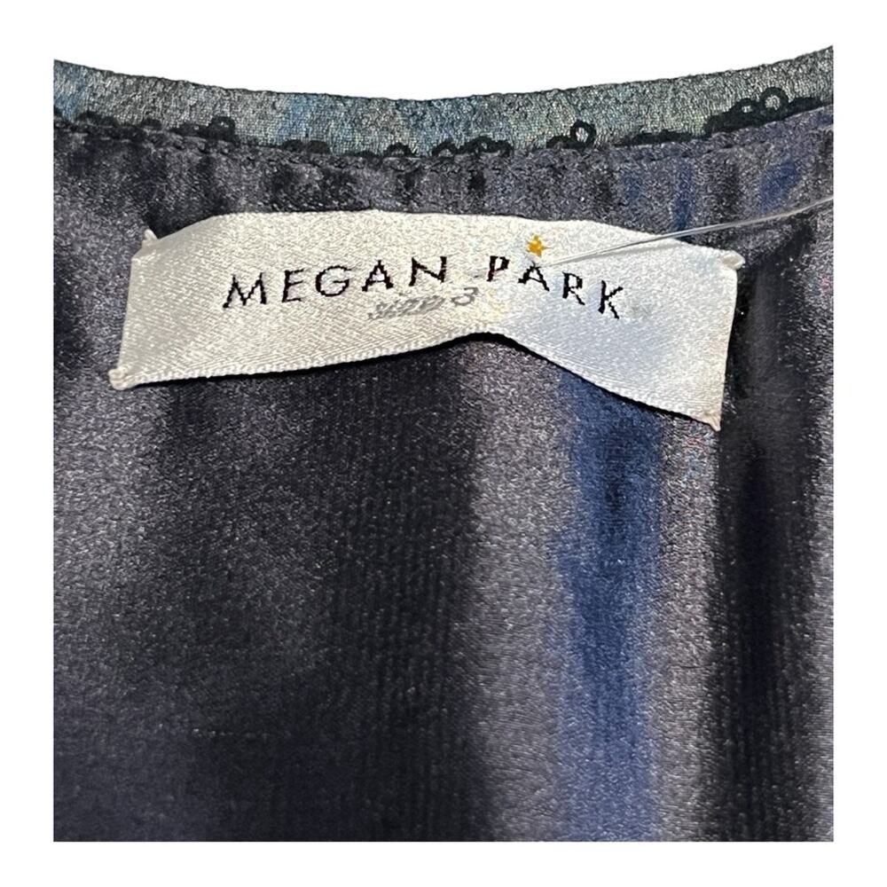Megan Park Pewter Fully Sequined Sleeveless Top Size 3 (US 10) Holiday $585 - Picture 5 of 11